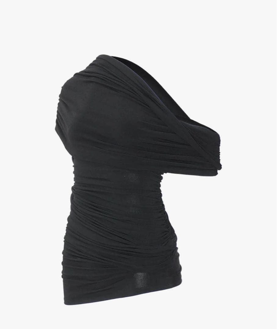 トップス theredthread S drop off shoulder tops THEREDTHREAD / ザレッドスレッド】S strap off shoulder tops