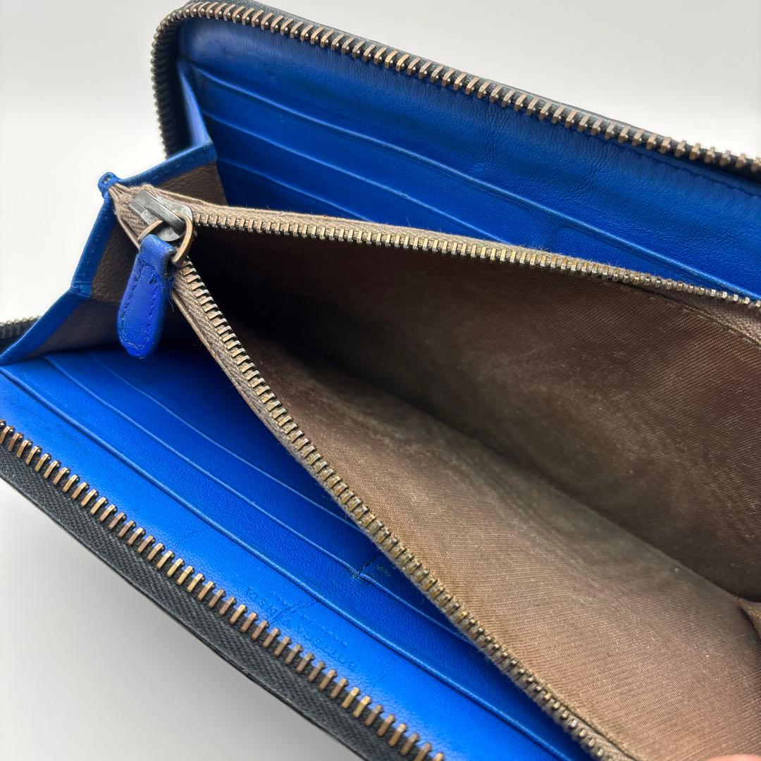 ◇正規品◇ボッティガヴェネタイントレチャート ラウンドファスナー長