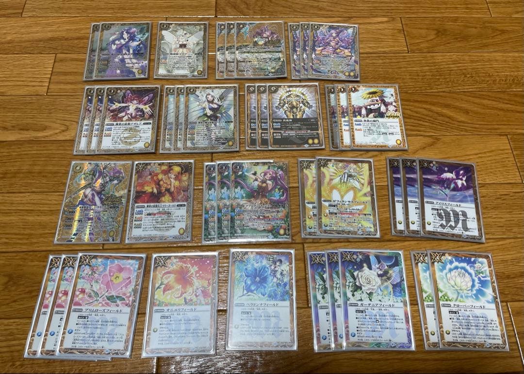 バトスピ　楽族デッキパーツまとめ　スリーブ付き