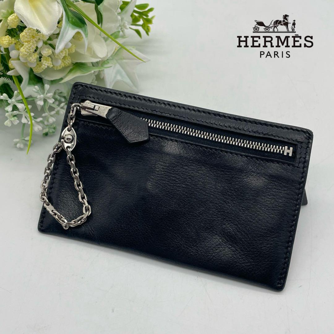 エルメス　ケース　小銭入れ　キーリング　ジップザップ　ポルトクレ