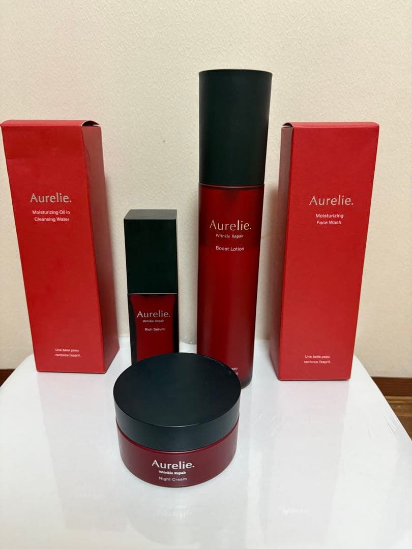 Aurelie スキンケア 5点セット　お試しにいかがですか