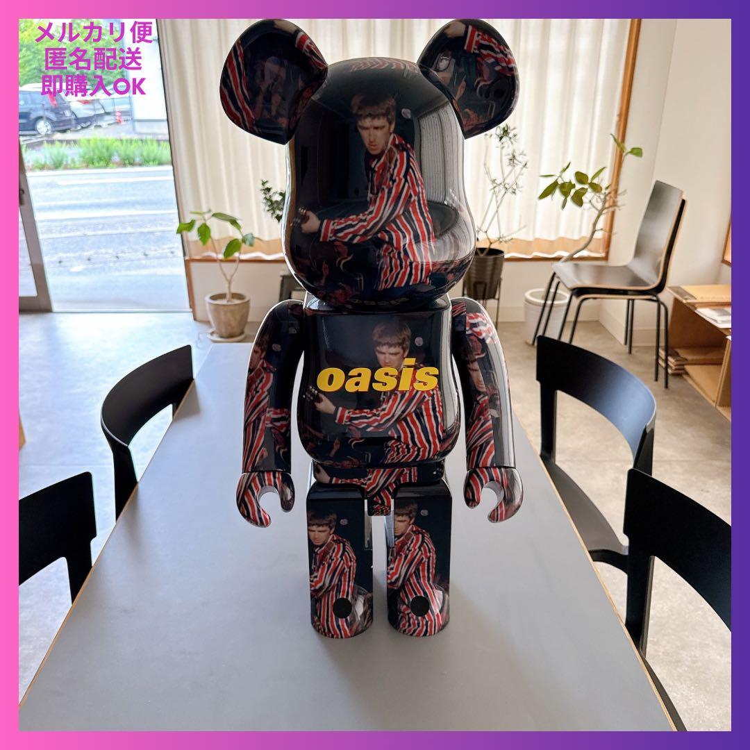 BE@RBRICK OASIS KNEBWORTH 1996 1000％ BE@RBRICK OASIS KNEBWORTH 1996 100％ & 400％、1000% / 新田 / ADAM