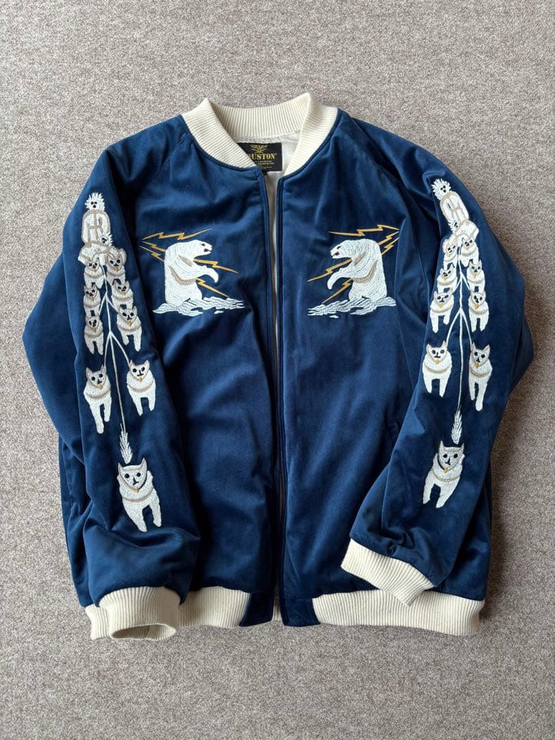 HOUSTON アラスカ スカジャン XX-LARGE