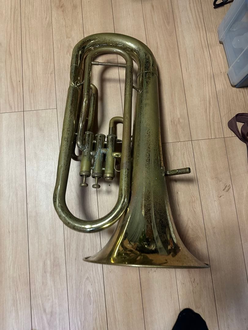 ユーフォニアム 本体 ブラス 3バルブ Amazon | 3ピストンバルブ ユーフォニアム リン青銅 マウスピース管