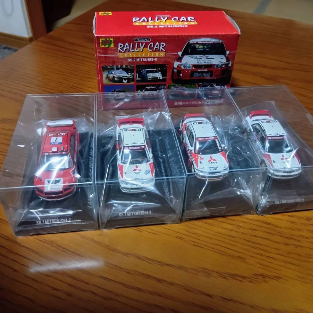 【4台セット】CM'S シーエムズ　ランサーエボリューション　1/64 ホビージャパン 1/64 三菱 ランサー エボリューション VIII MR GSR
