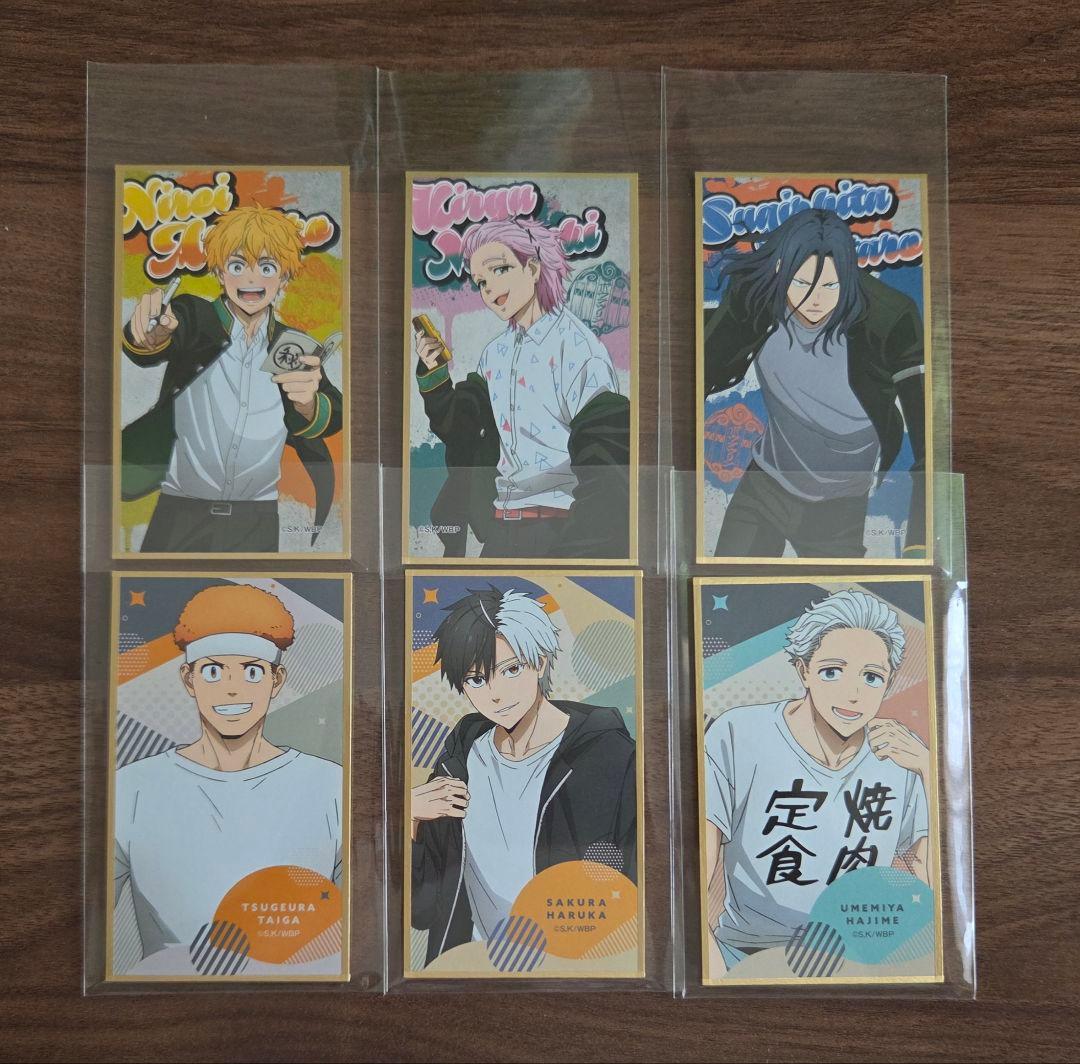 WIND BREAKER ウィンブレ 華絵札色紙コレクション 桜 梅宮 桐生 他