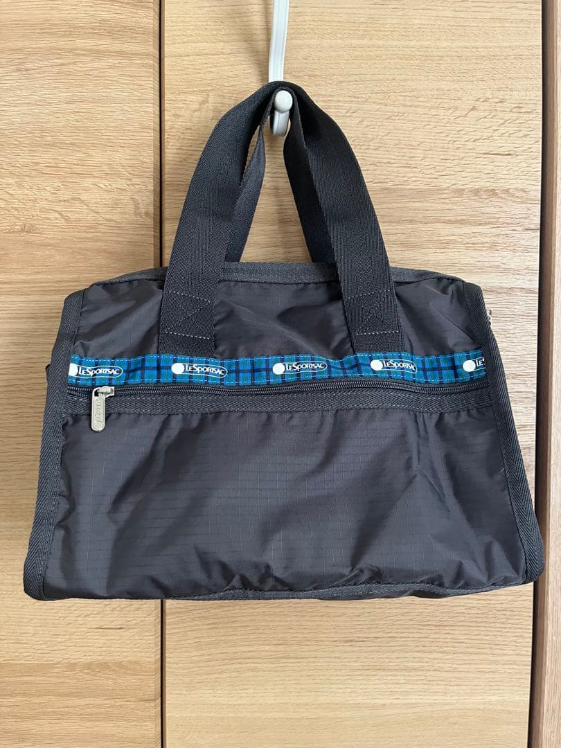 【美品】ファミリア ボストンバッグ〈LeSportsac × familiar〉