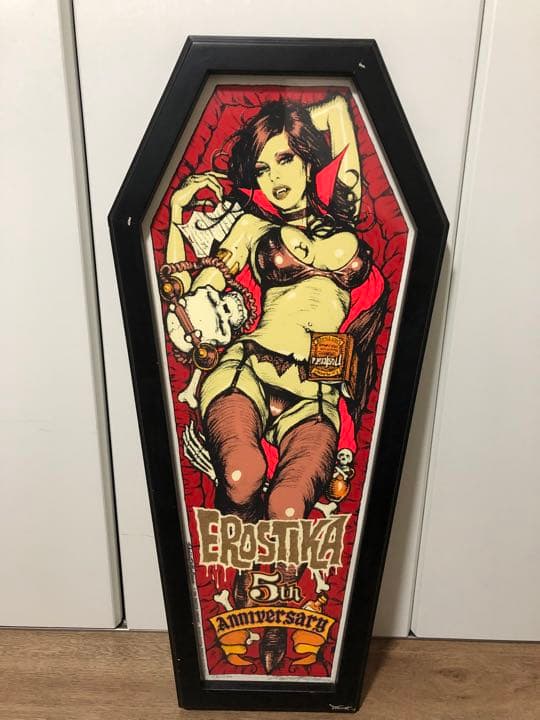 ロッキンジェリービーン　EROSTIKA5周年記念　シルクポスター　激レア ロッキンジェリービーン EROSTIKA5周年記念 シルクポスター 激レア