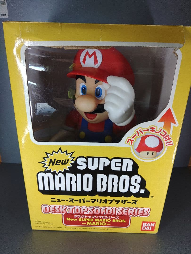 スーパーマリオ(デスクトップソフビシリーズ) - メルカリ