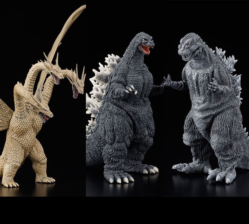 激造シリーズ　歴代ゴジラ・怪獣編　Part.1　3種