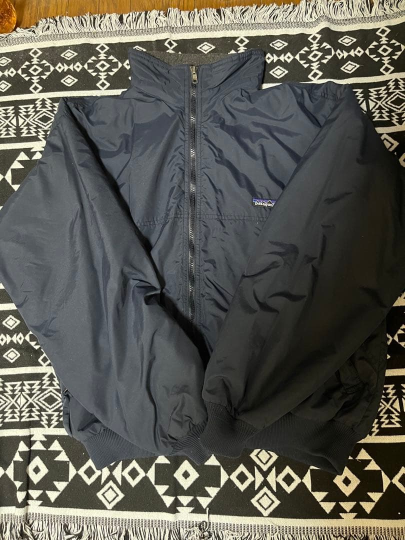 patagonia シェルドシンチラジャケット S ネイビー