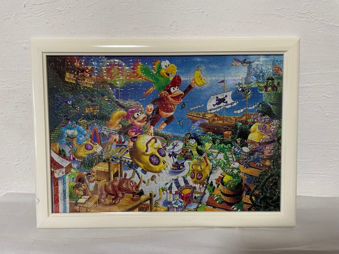 スーパードンキーコング2　クレムランド　ホログラムジグソーパズル　300ピース