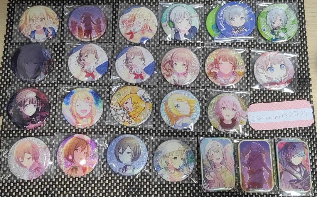 缶バッジ ヴァイスシュヴァルツ パシャこれ ウエハース エピカ