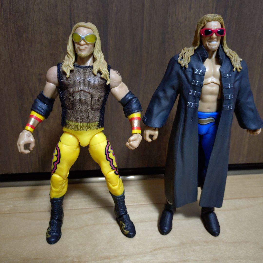 エッジ　＆　クリスチャン　WWE フィギュア　エリート　新日本プロレス
