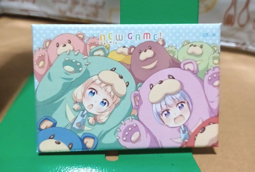□美少女□涼風青葉＆桜ねね 「NEW GAME! スクエアマグネット」PECO