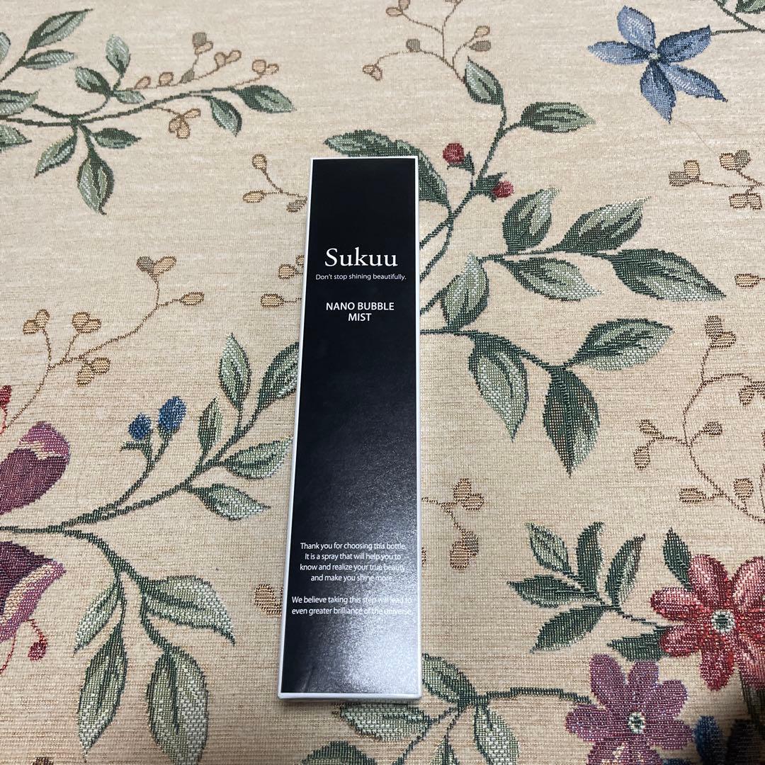 Sukuu　ナノバブルミスト　ナノバブル美容液