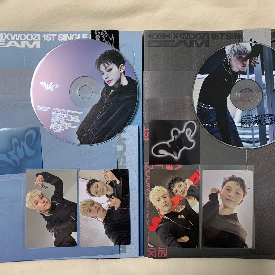 SEVENTEEN セブチ BEAM HxW ホシウジ トレカ CD 2形態 - メルカリ