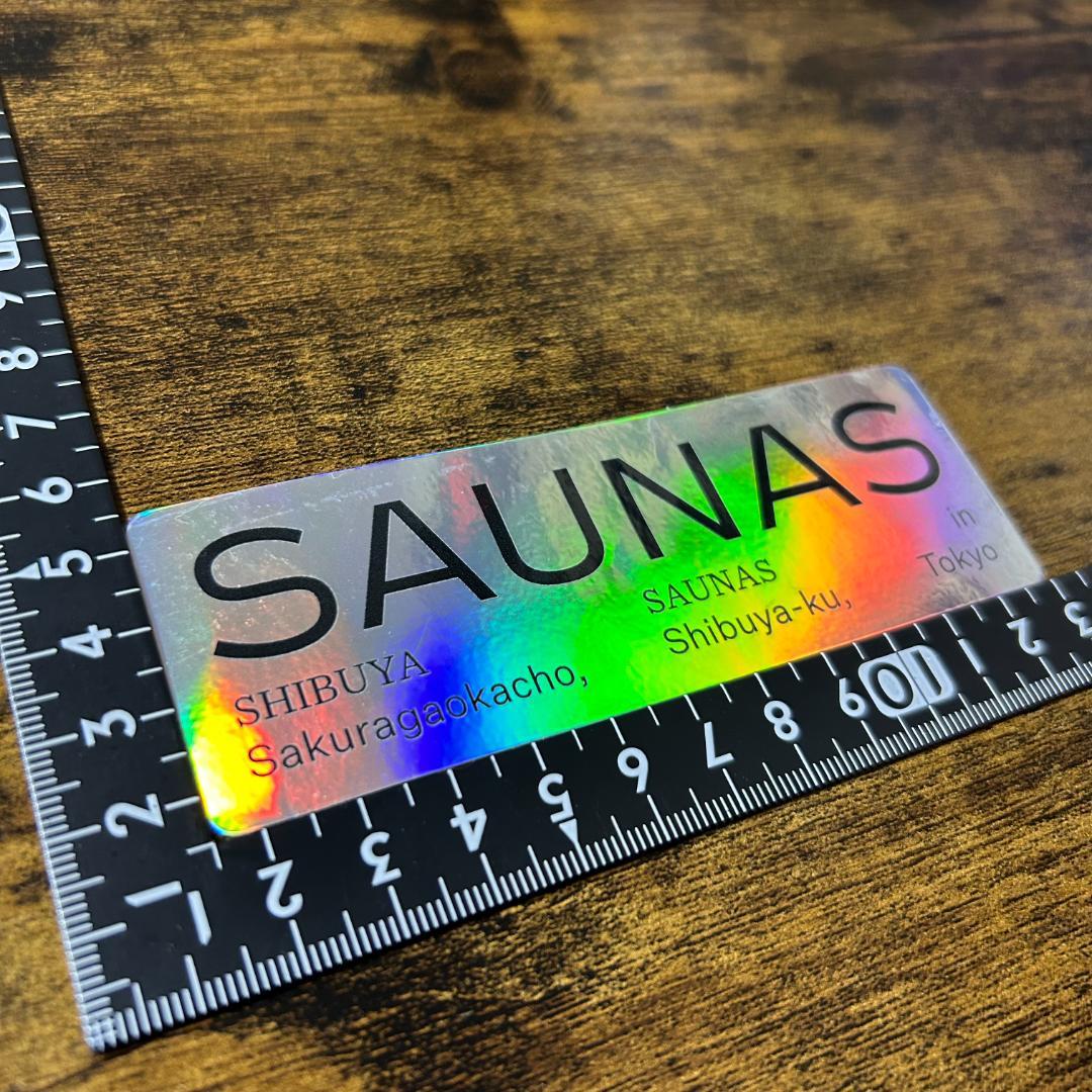 か198』 01 サウナー必見 SAUNA サウナ 37 ステッカー - メルカリ