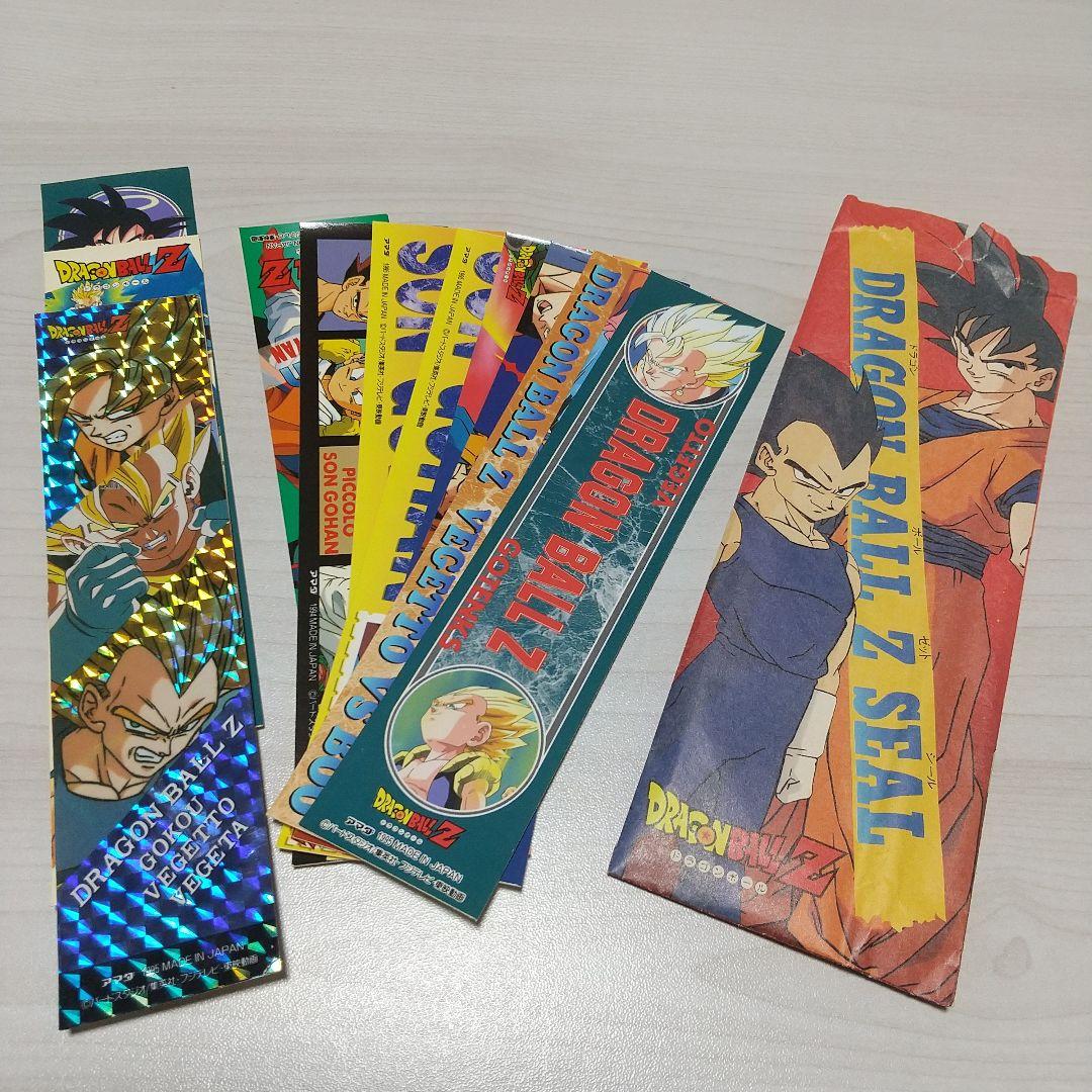 アマダ ドラゴンボールZ短冊ステッカーシール12枚 - メルカリ