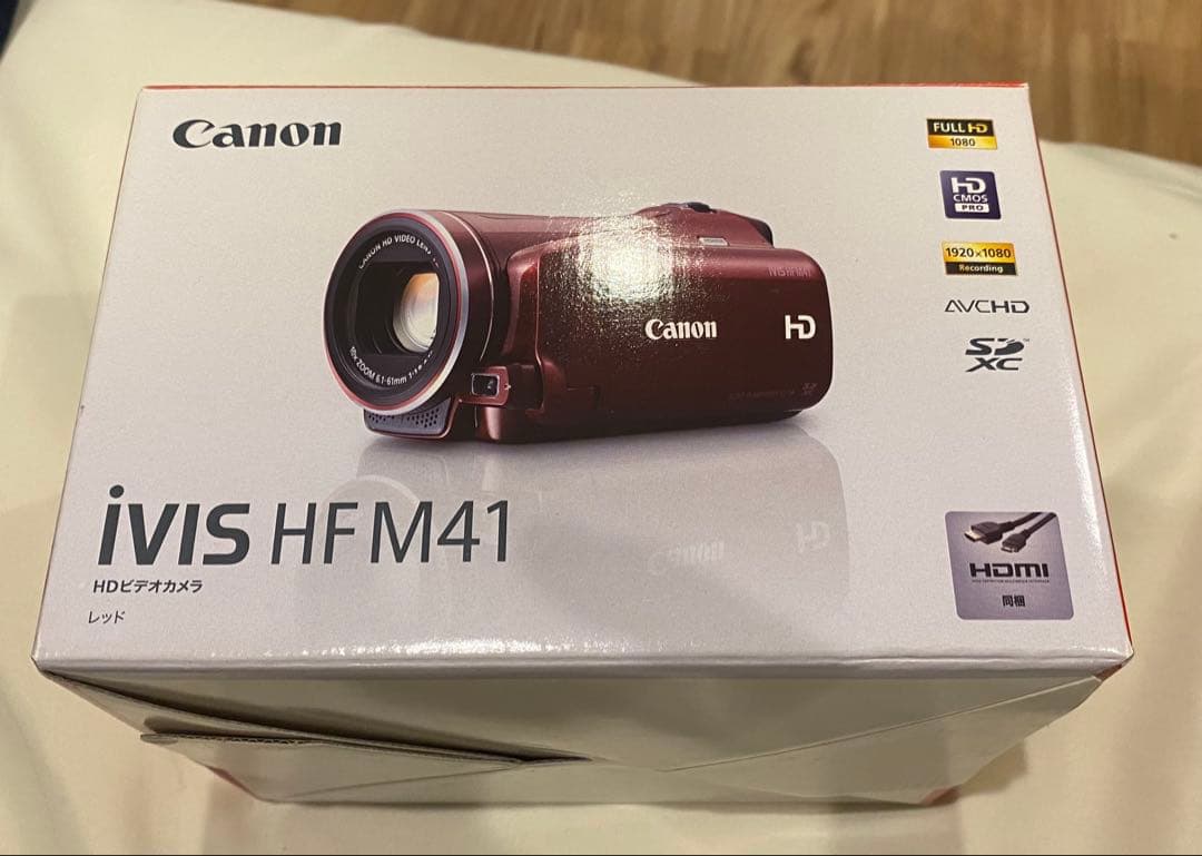 Canon iVIS HF M41 レッド
