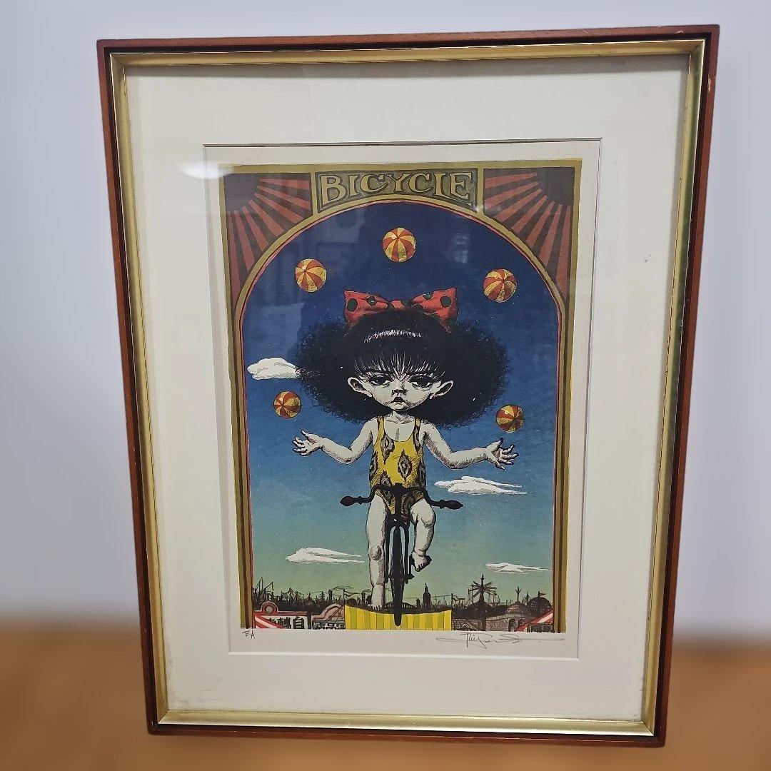 版画 リトグラフ「BICYCLE 」 Eye Catching New Limited Edition Paint From Trek and Specialized