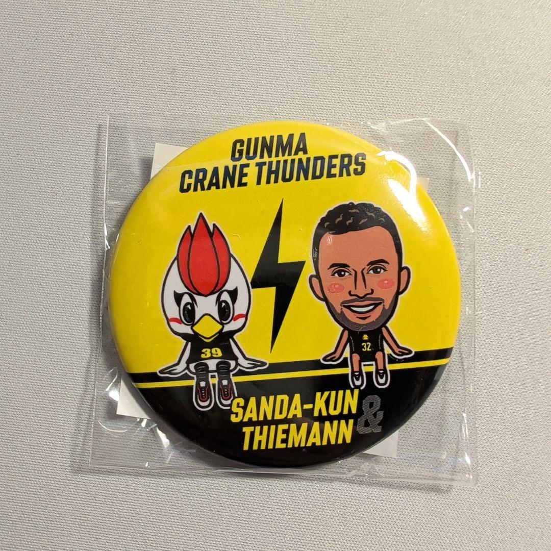 群馬クレインサンダーズ #32 ヨハネス・ティーマン JT 缶バッジ8点