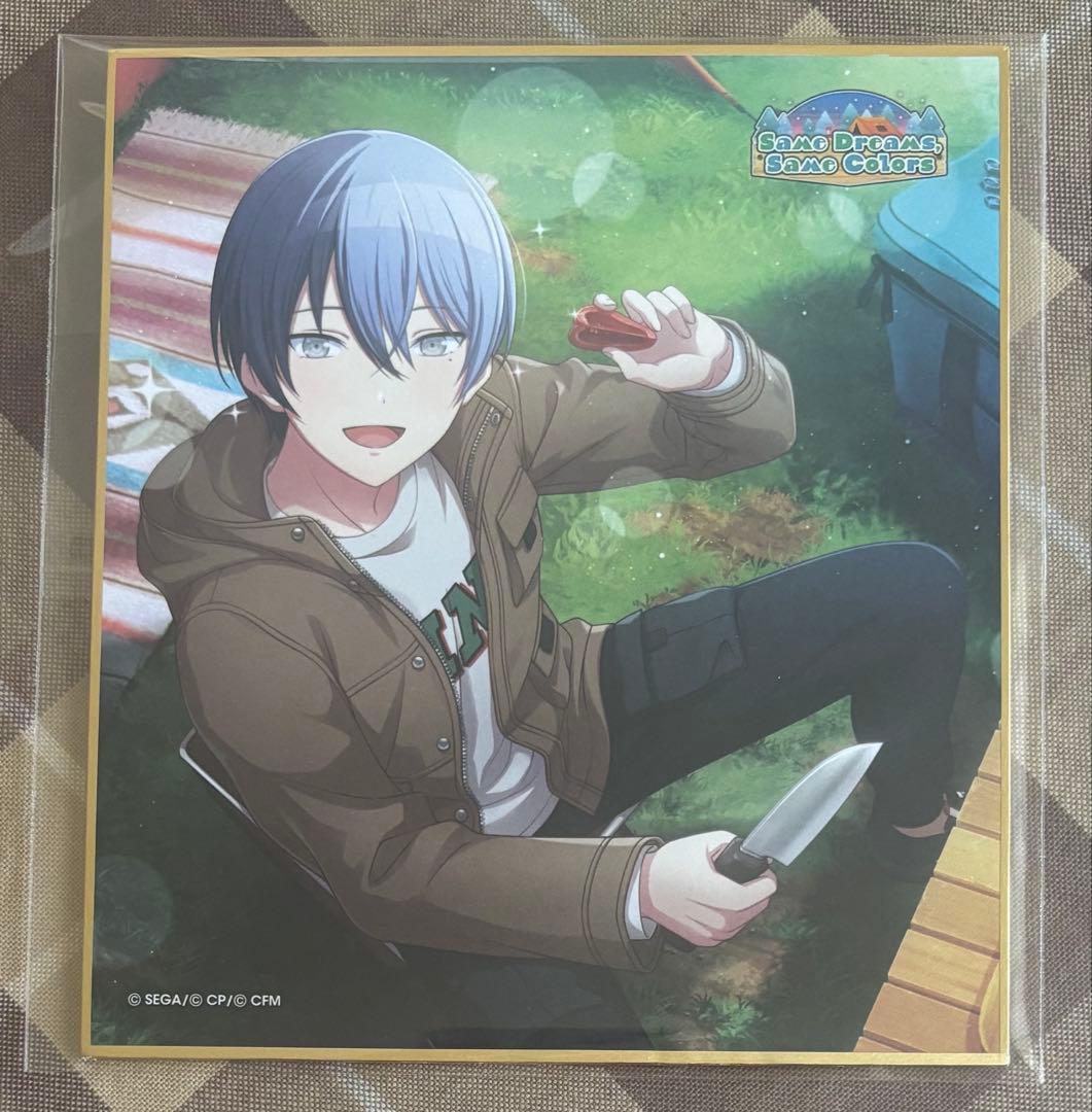 プロセカ 青柳冬弥 特訓前 特訓後 色紙 第17弾C ミニ色紙コレクション