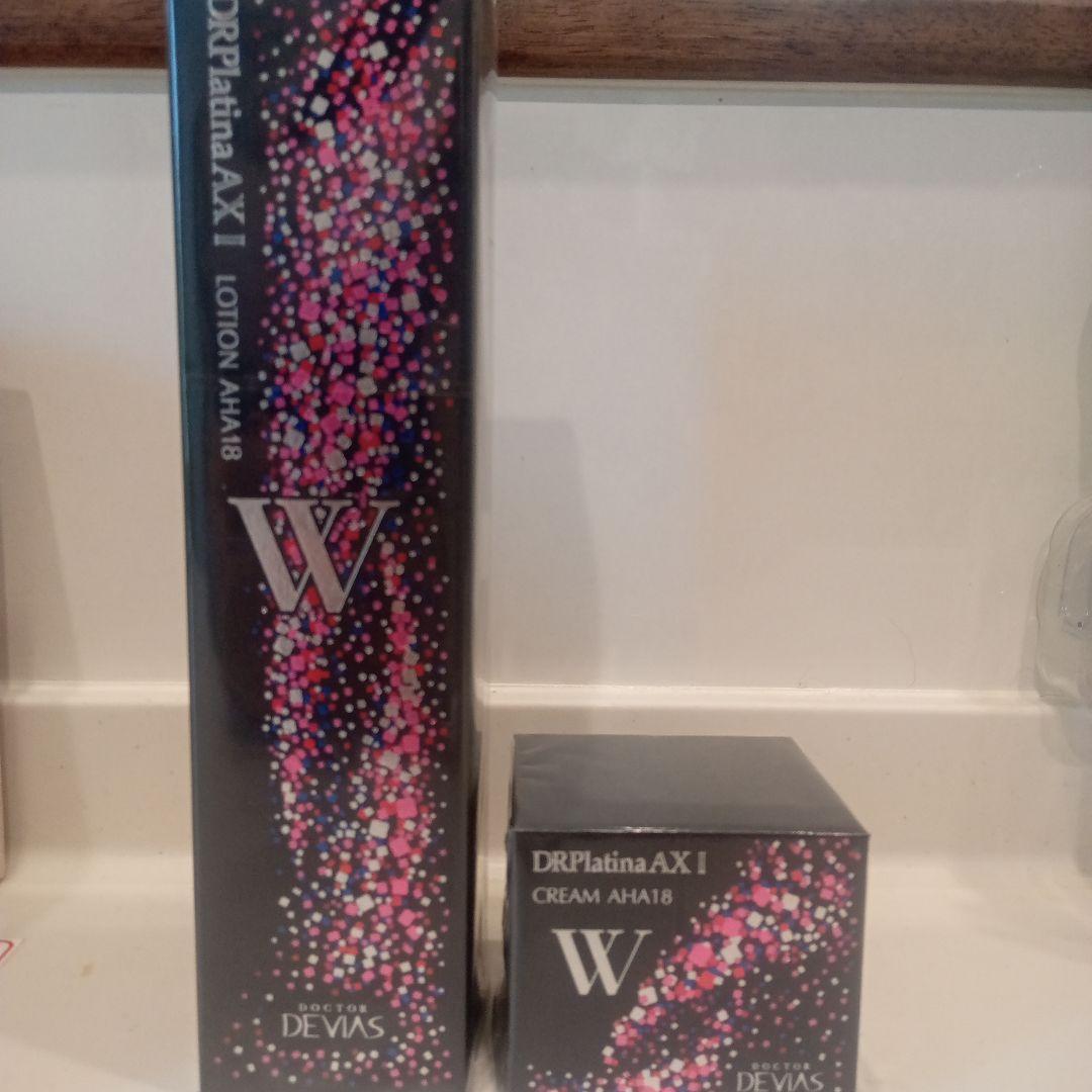 新品未開封　 ドクターデヴィアスプラチナAX　化粧水　モイスチャークリームセット