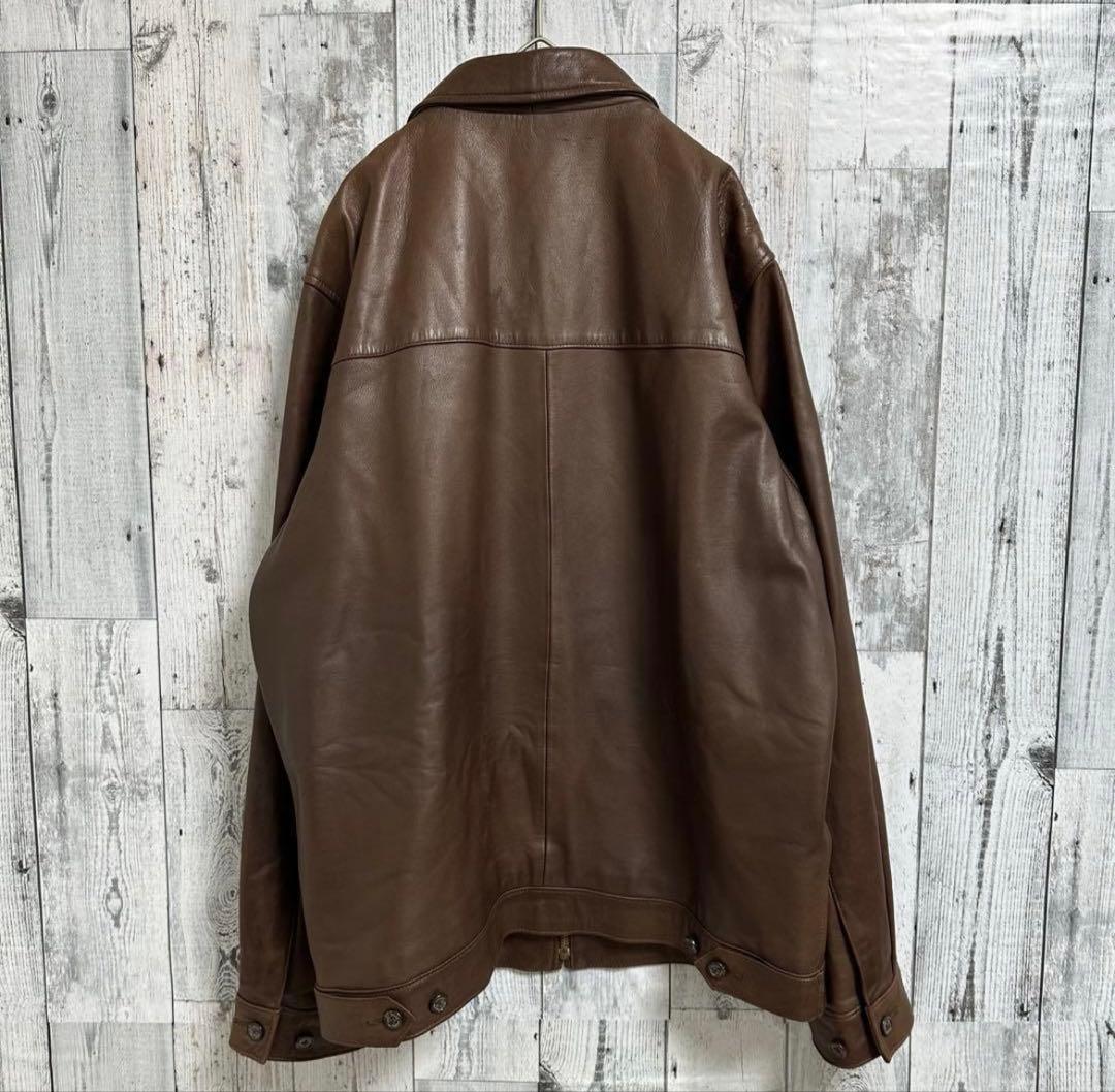 希少・定価15万円】ポロ ラルフローレン スイングトップ レザー