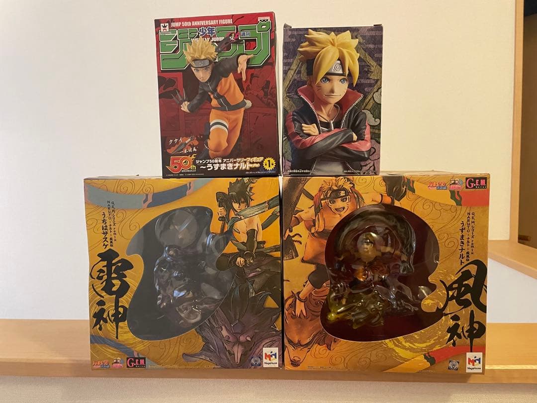 G.E.M.シリーズ remix NARUTO-ナルト- 疾風伝　風神雷神セット G.E.M.シリーズ remix NARUTO -ナルト- 疾風伝 風神雷神セット