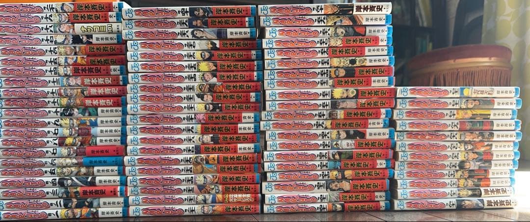 NARUTO 全72巻帯付き多数＋外伝＋秘伝・真伝・小説版 ・未開封サインカード