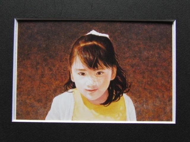 吉川順子、【風光る】、希少な大判額装用画集より、美品、日本人画家