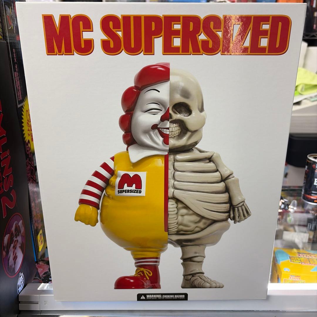 ロンイングリッシュ MC SUPERSIZED ソフビ MC Supersized Mini Figure by Ron English | tome