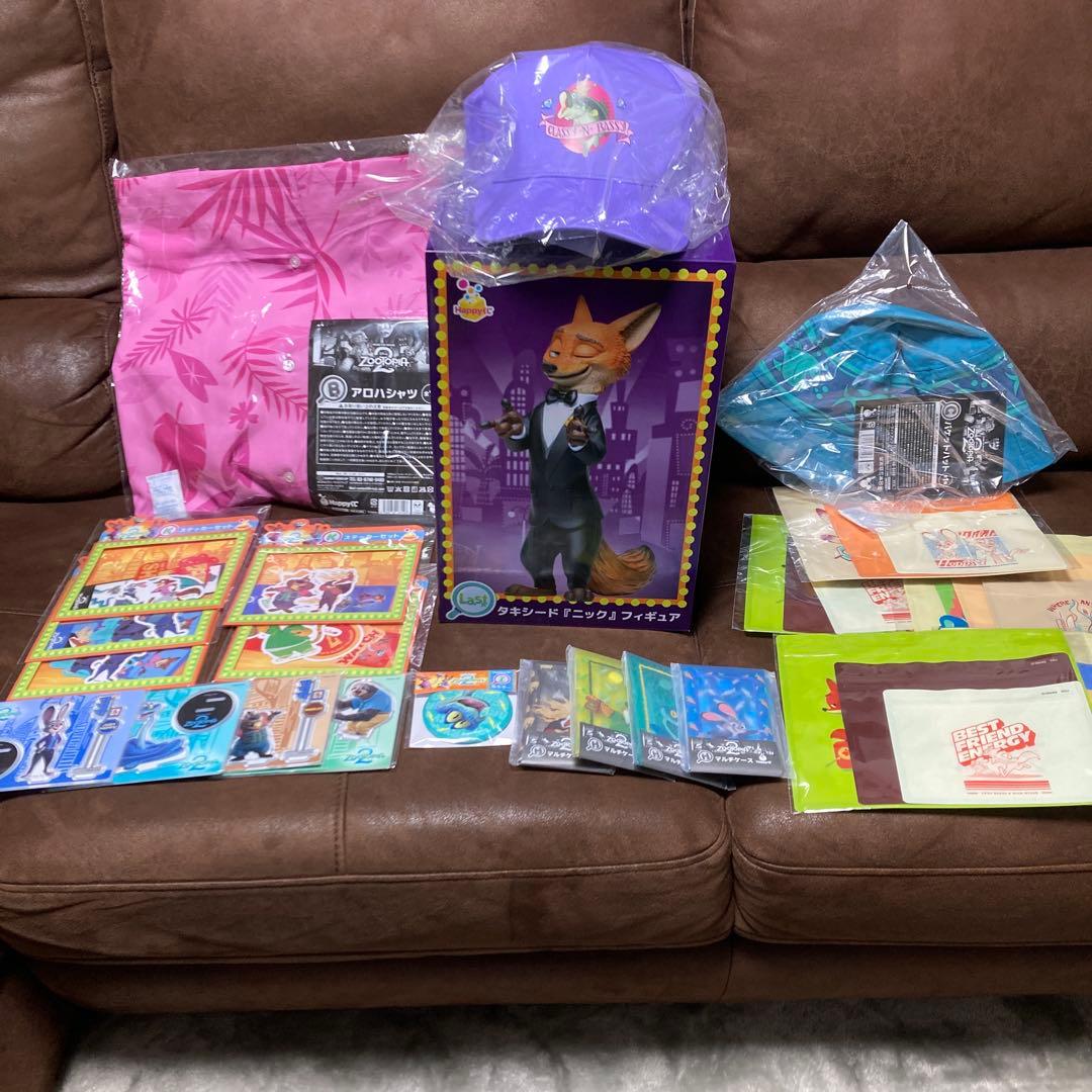 ズートピア　1番くじ　ラストワン含む23点まとめ売り　ハッピーくじ Happyくじ『ズートピア2』発売決定、賞品ラインナップ公開 | THE RIVER