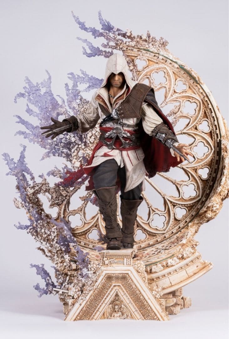 エツィオ アニムス　スタチュー ピュアアーツ　アサシンクリード フィギュア エツィオ アニムス スタチュー ピュアアーツ アサシンクリード