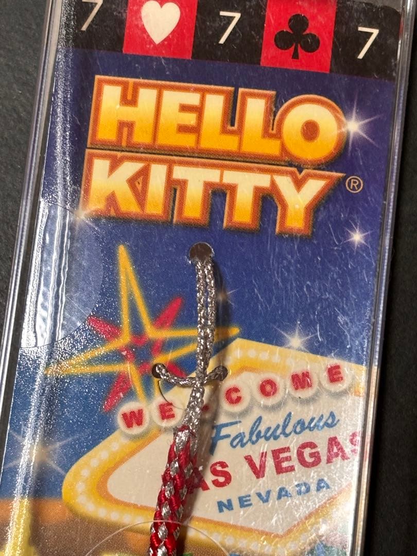 レア❣️未使用未開封❗️Hello Kitty ラスベガス バニーストラップ2007