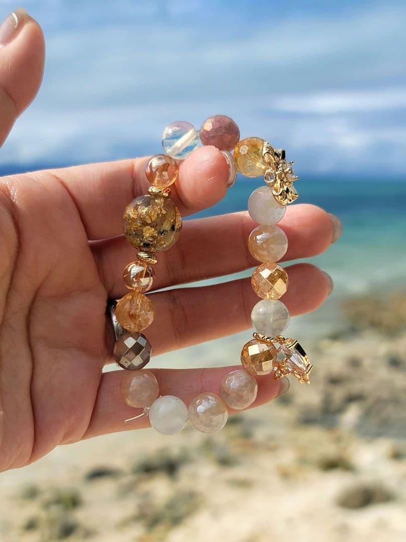 特別価格竹富島★金金富富オルゴブレスレット