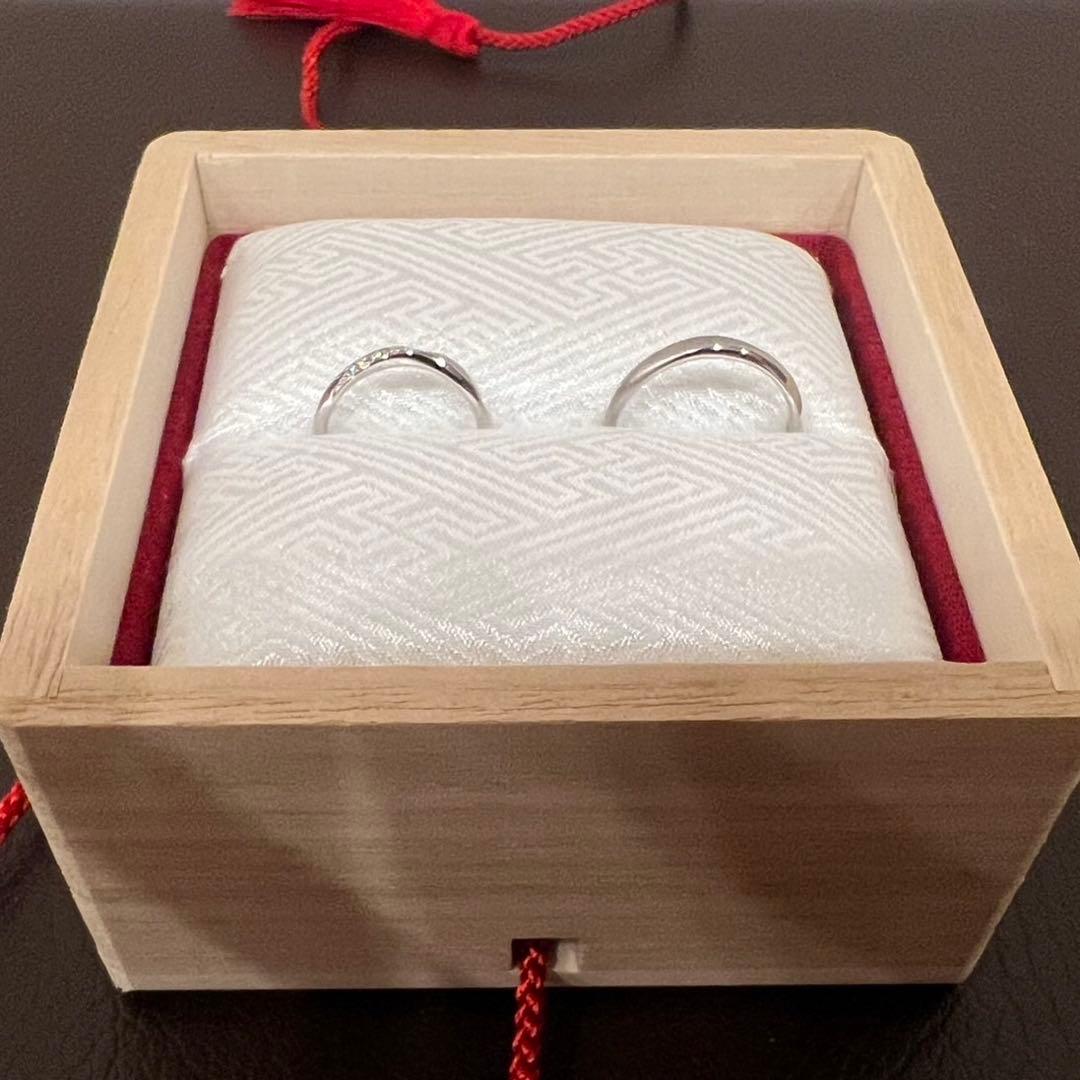 ビジュピコ トモエ TOMOE 指輪 プラチナ Pt950 未使用品 結婚指輪