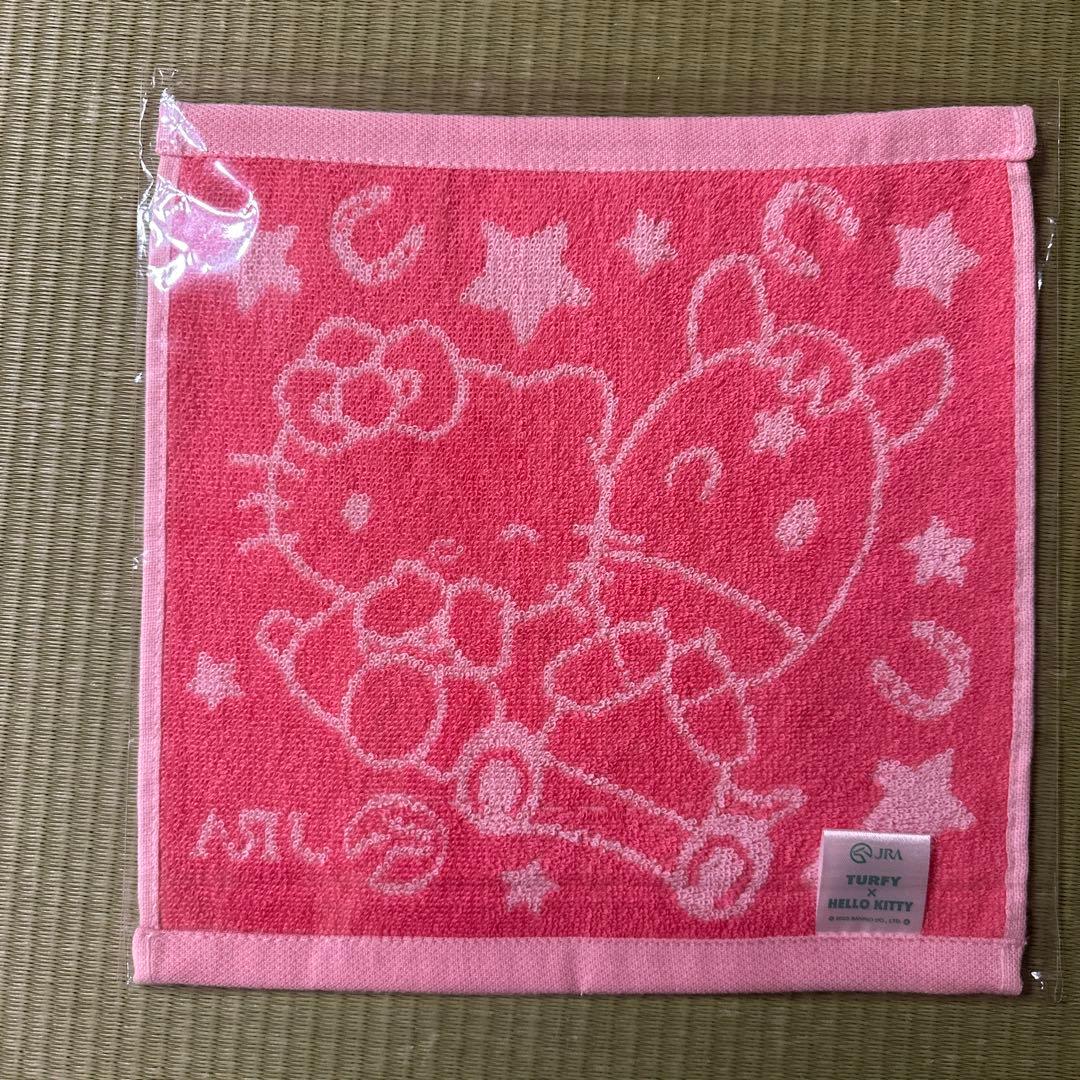 2026年JRA ターフィー&ハローキティ 新春ハンドタオル - メルカリ
