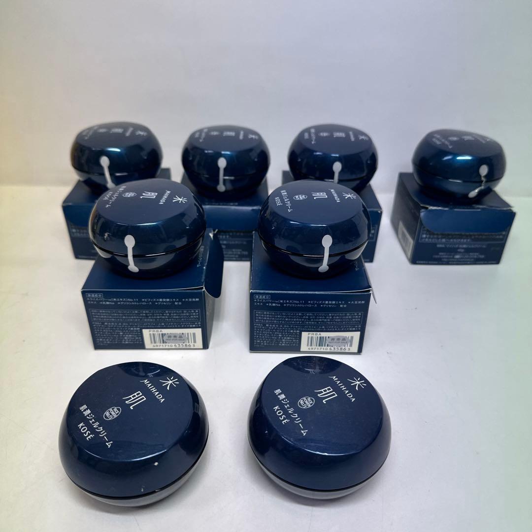 米肌(MAIHADA) 肌潤ジェルクリーム 40g 8個セット　８点まとめ商品