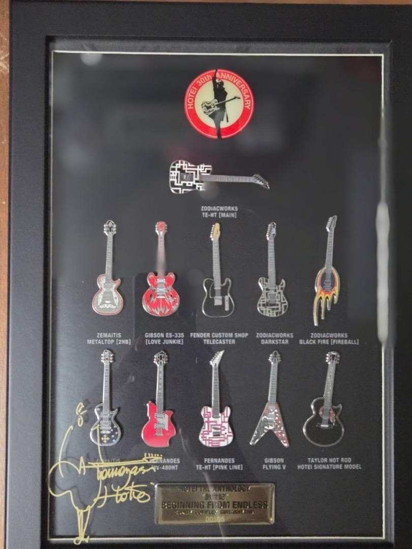 布袋寅泰　30周年　メモリアル　ギターピンズセット　未使用未開封