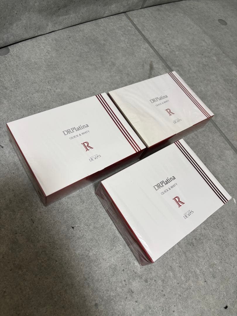 【未開封】Drデヴィアス プラチナ クレイオフパック ホワイティ R まとめ売り