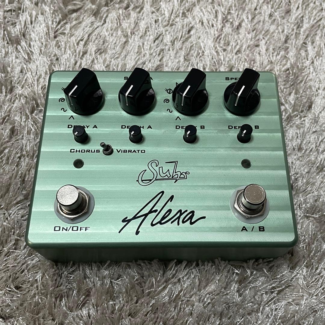 Suhr Alexaエフェクター コーラス ビブラート