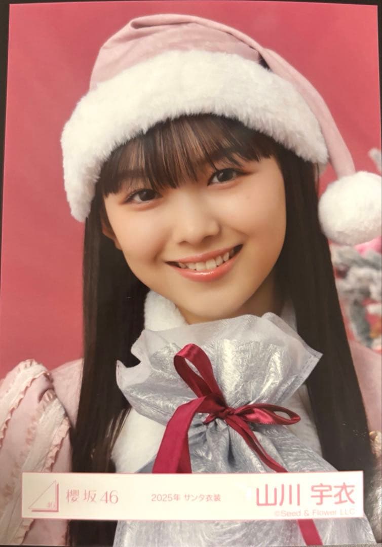 櫻坂46】山川宇衣 2025年サンタ衣装 - メルカリ