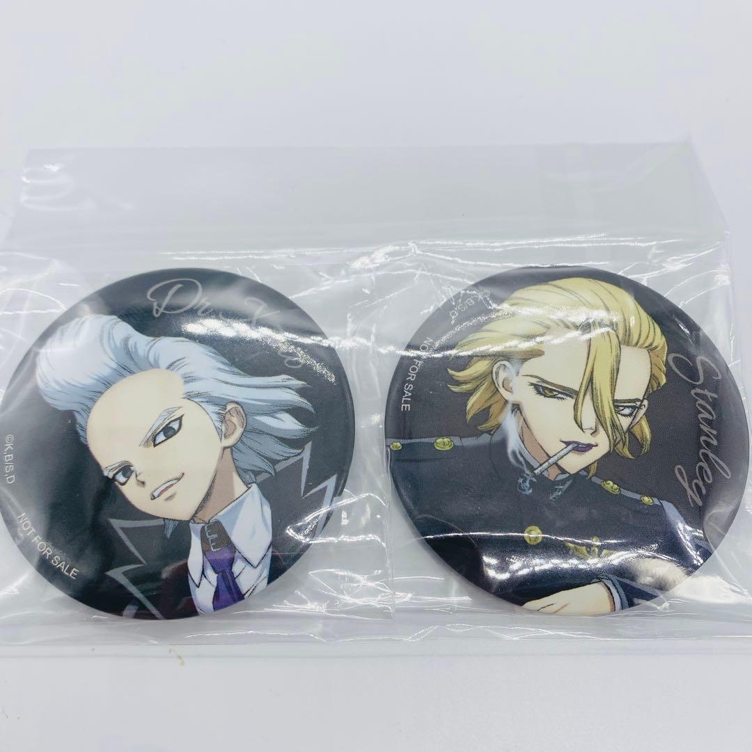 Dr.STONE ゼノ スタンリー 特典　缶バッジ　2個セット