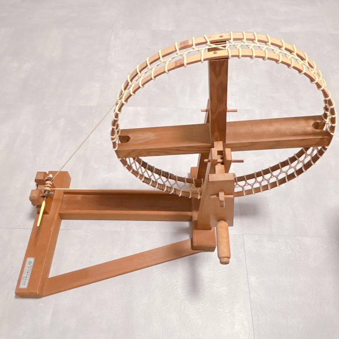 稲垣機料 管巻機 糸巻き機 手織り道具 糸巻 織り物 機織り機 機織