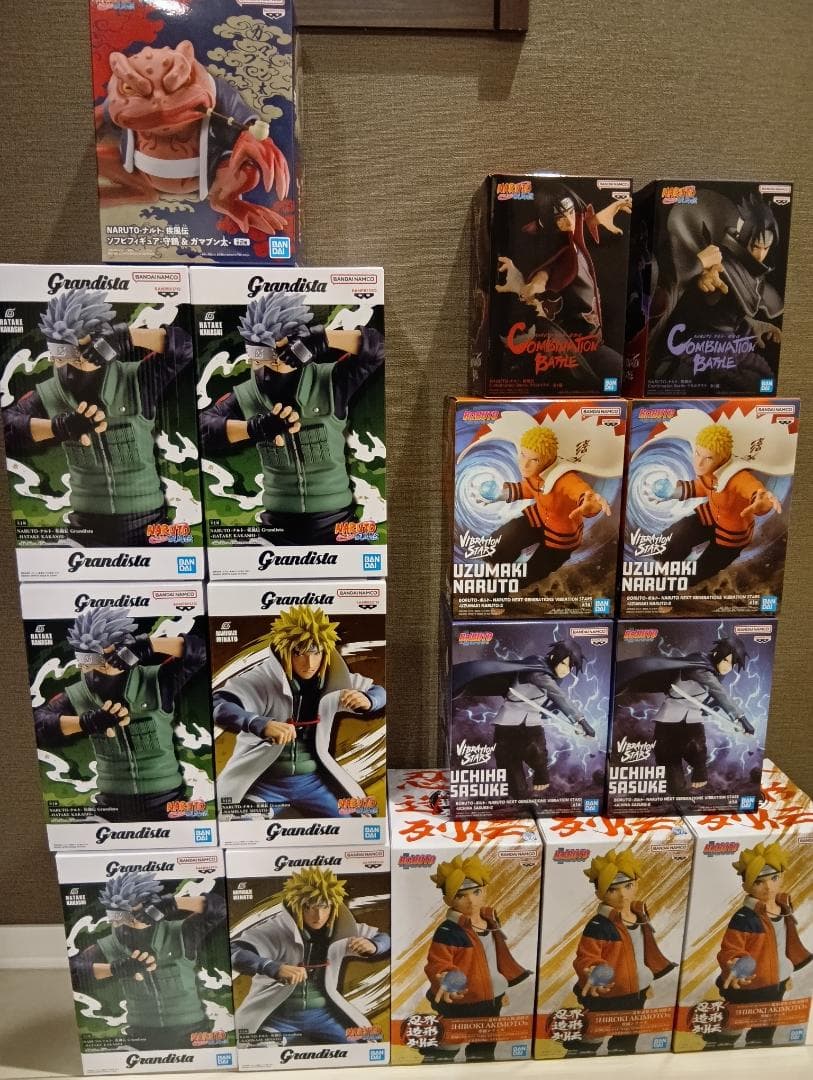 未開封 ナルト フィギュア 計16点まとめ売り