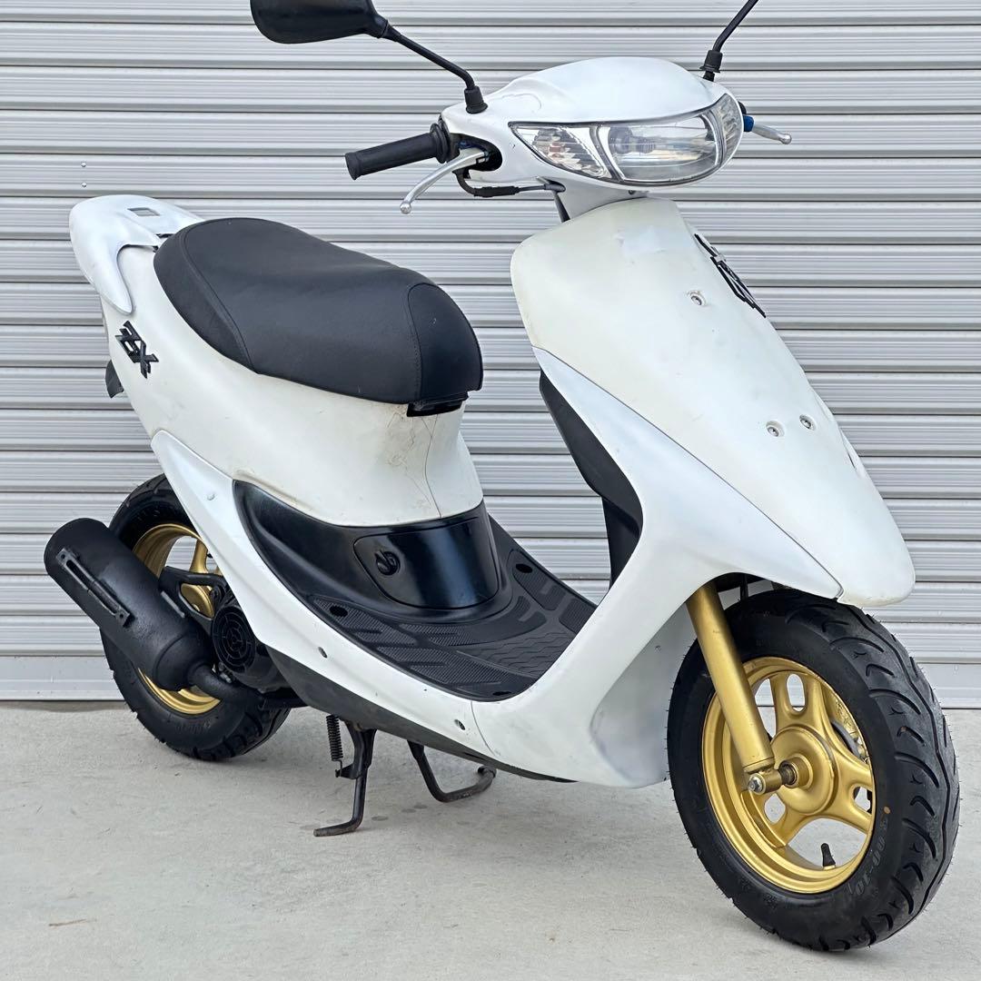 茨城 ホンダ ライブディオ AF34 DIO ZX 人気の白 パワフィル - メルカリ