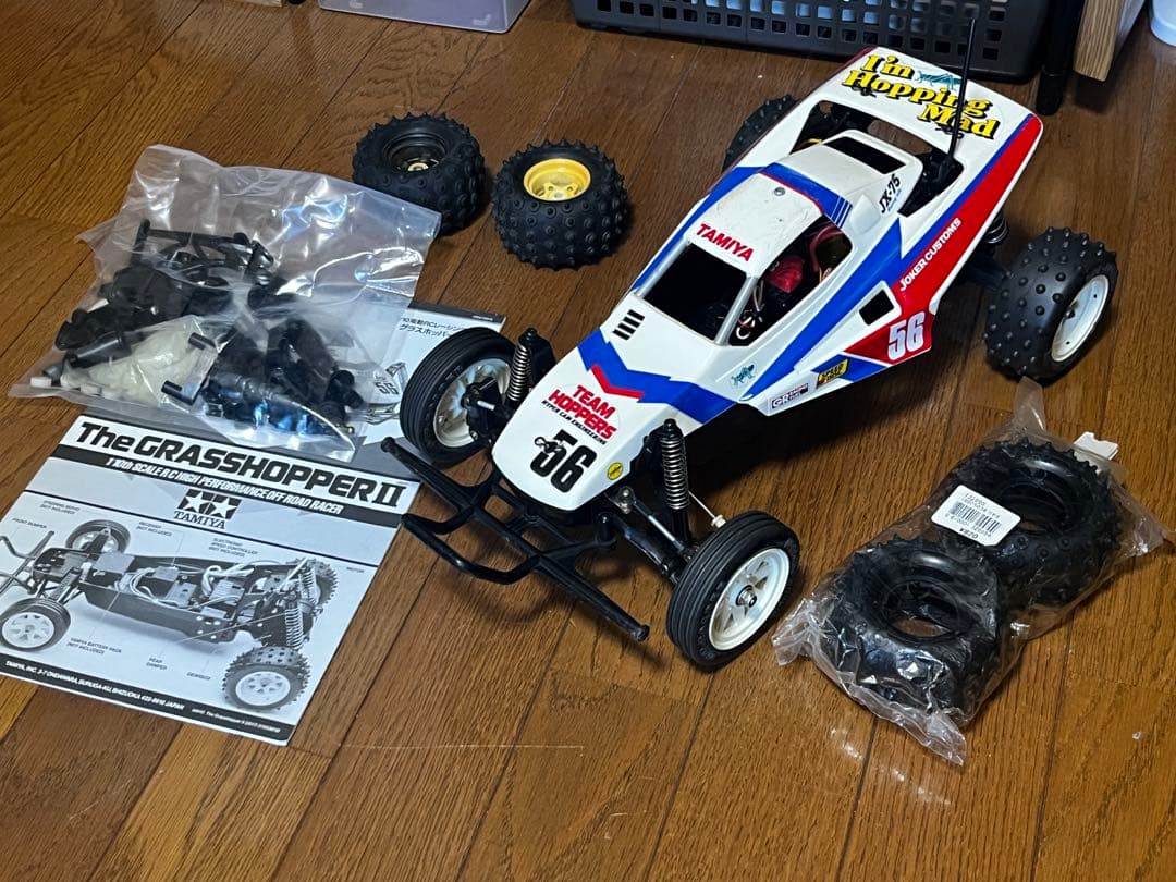 タミヤ グラスホッパー2 中古 メカ付き タミヤ グラスホッパー2 フルベア メカ付｜Yahoo!フリマ（旧PayPayフリマ）