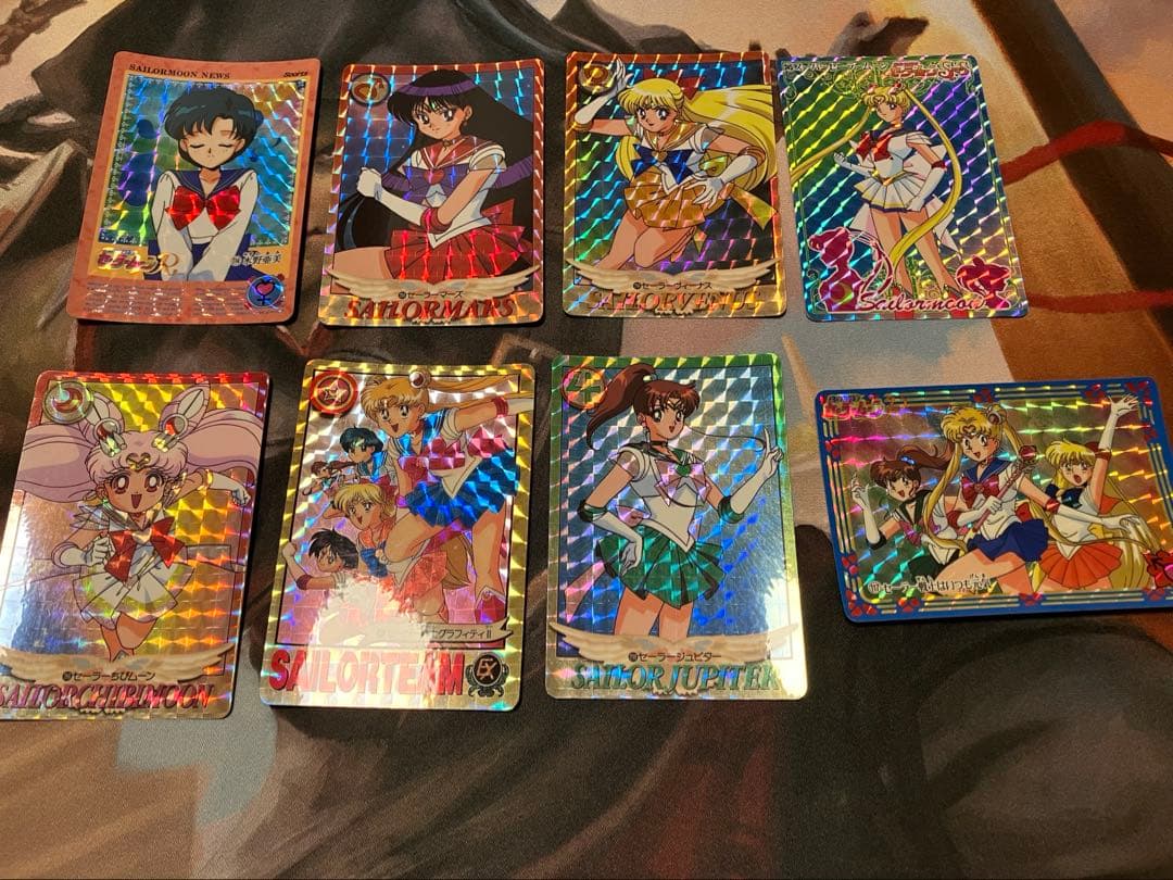 セーラームーン カードダス 8枚セット